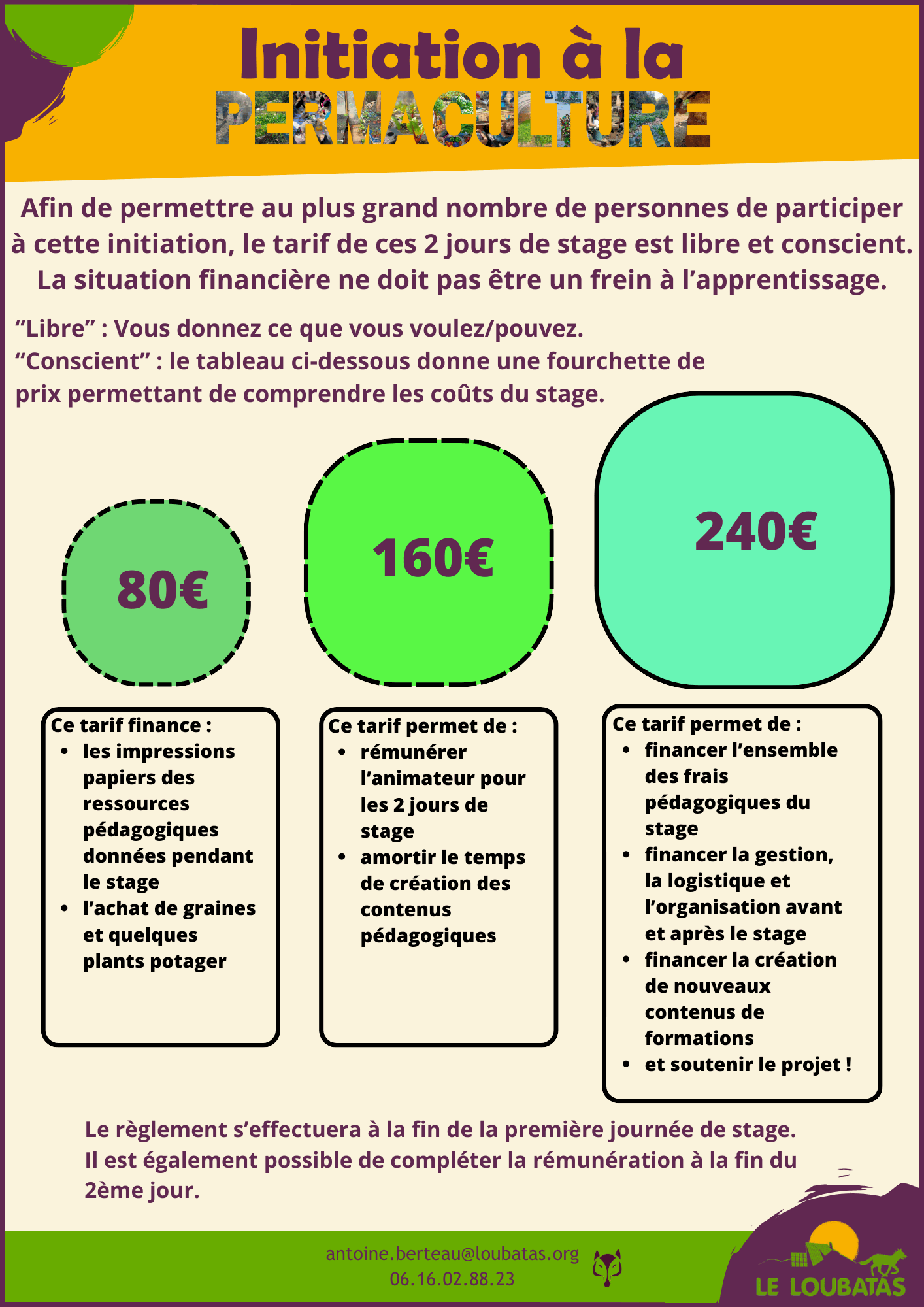 Odoo- Echantillon n° 2 pour trois colonnes